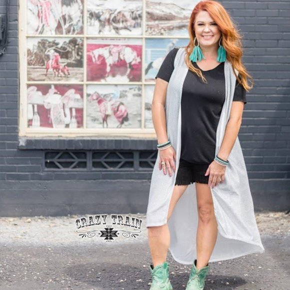 crazy train • diamond daze duster vest • OS